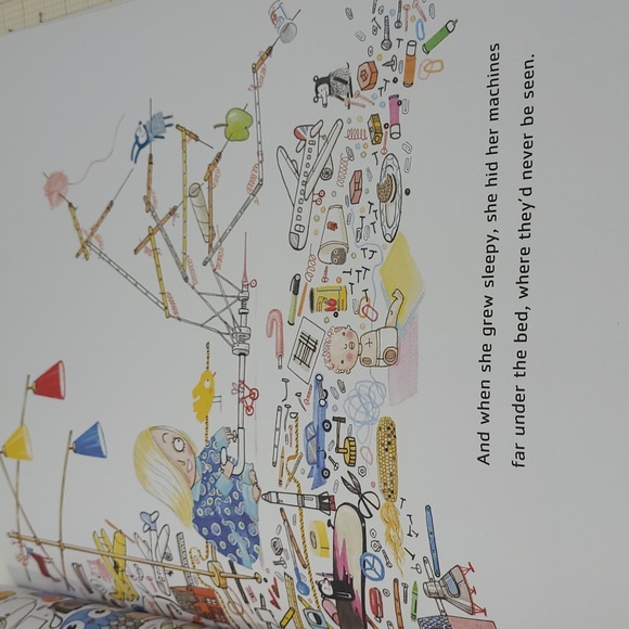 2013 ROSIE REVERE, ENGINEER BY ANDREA BEATY ILLUSTRATED BY DAVID ROBERTS -ABRAMS - Picture 16 of 16